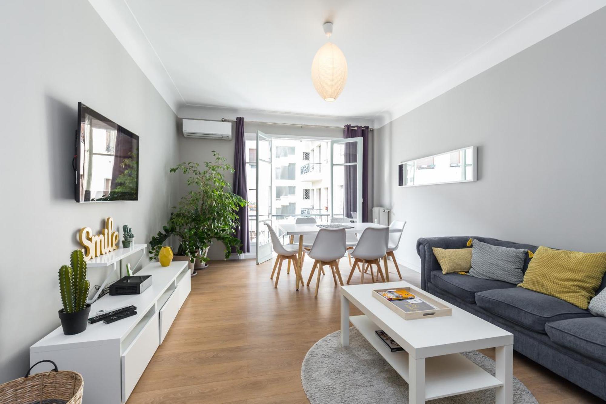 Ultra Central Large 2 Bdr Near Massena Square Nisa Exterior foto